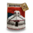 KUN_BI Арт-магнит Yurta (Красный)