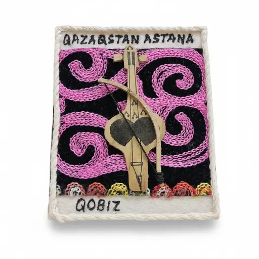 KUN_BI Арт-магнит Qobiz (Розовый)